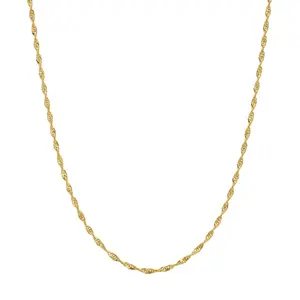 Singapore Chain 50cm | 18k