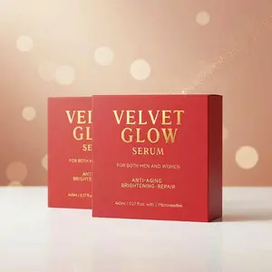 Velvet Glow Serum Set of 2 | Hydrating & Brightening Skin Care Kit Bundle