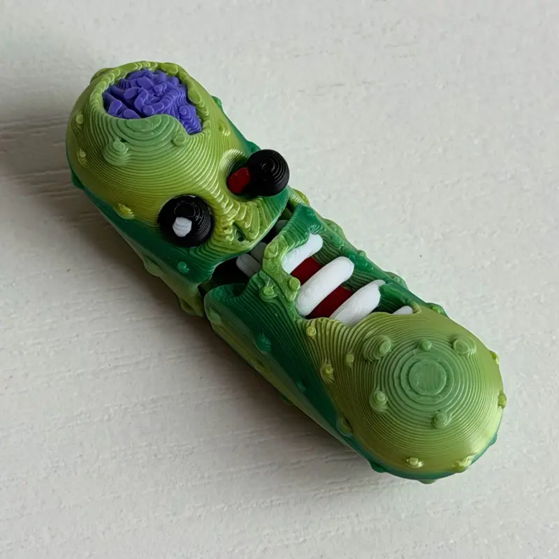 Pickle 3D Printed Flexi Fidget Toys