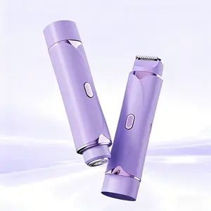 Women's Dual Head Electric Shaver, Full Body & Facial Hair Removal, Portable Men's Razor, Unisex Leg Arm Body Care Device