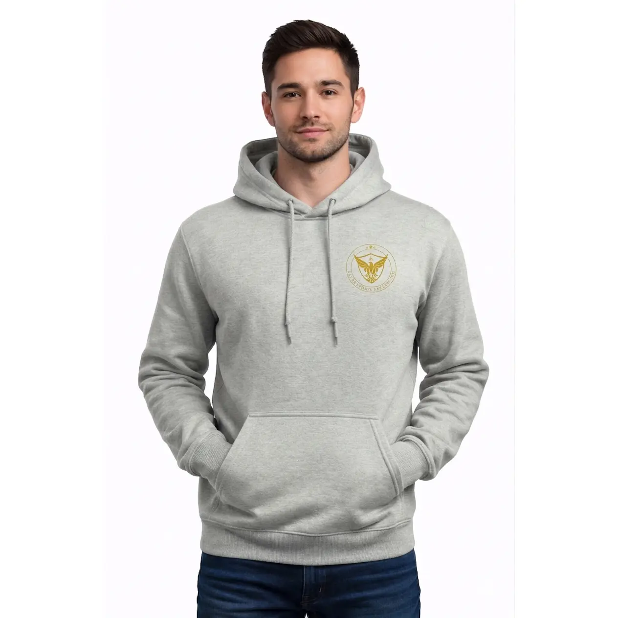 Faj Graphics "FOCUS" Heavyweight Logo Hoodie