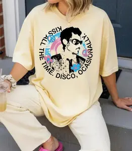 Comfort Colors® Harry Kiss All The Time, Disco Occasionally Disco HS4 Album Cover tshirt