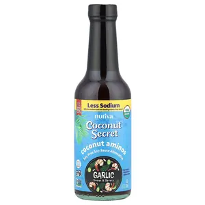 Coconut Secret Coconut Aminos, Garlic, 10 fl oz (296 ml)