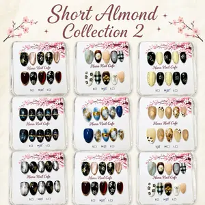 Short Almond Press-On Nails | Collection 2
