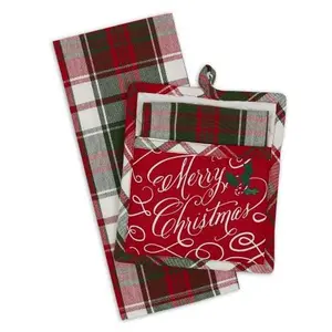 Merry Christmas Potholder Gift Set