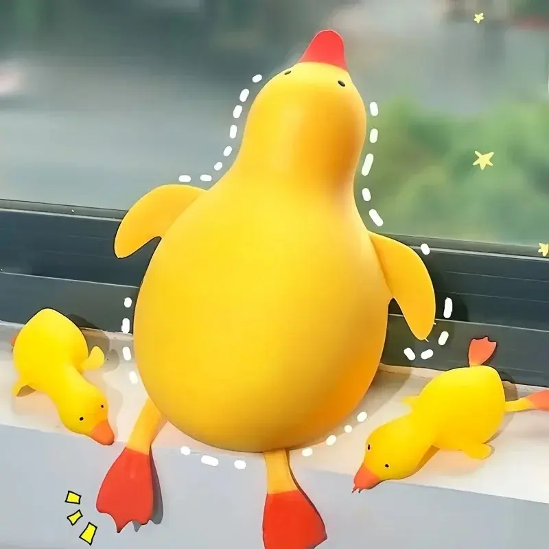 Squishy Antistress Duck Fidgets Toys Cute fidget toystress relief toy for Adults Decompression Stretch Toys Friends Best Gift