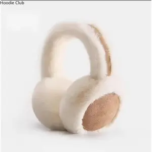 Women's Wool Plush Earmuffs Winter Ear Warmers, New Khaki Fashion Sheepskin Fur Design, Warm & Cozy Headphone Style Ear Covers for Ladies Long Sleeve Crop Top Leggings Set Tie-Dye Cross Pattern Hoodie tracksuits men track Sculpted Impact Shorts fit tunic