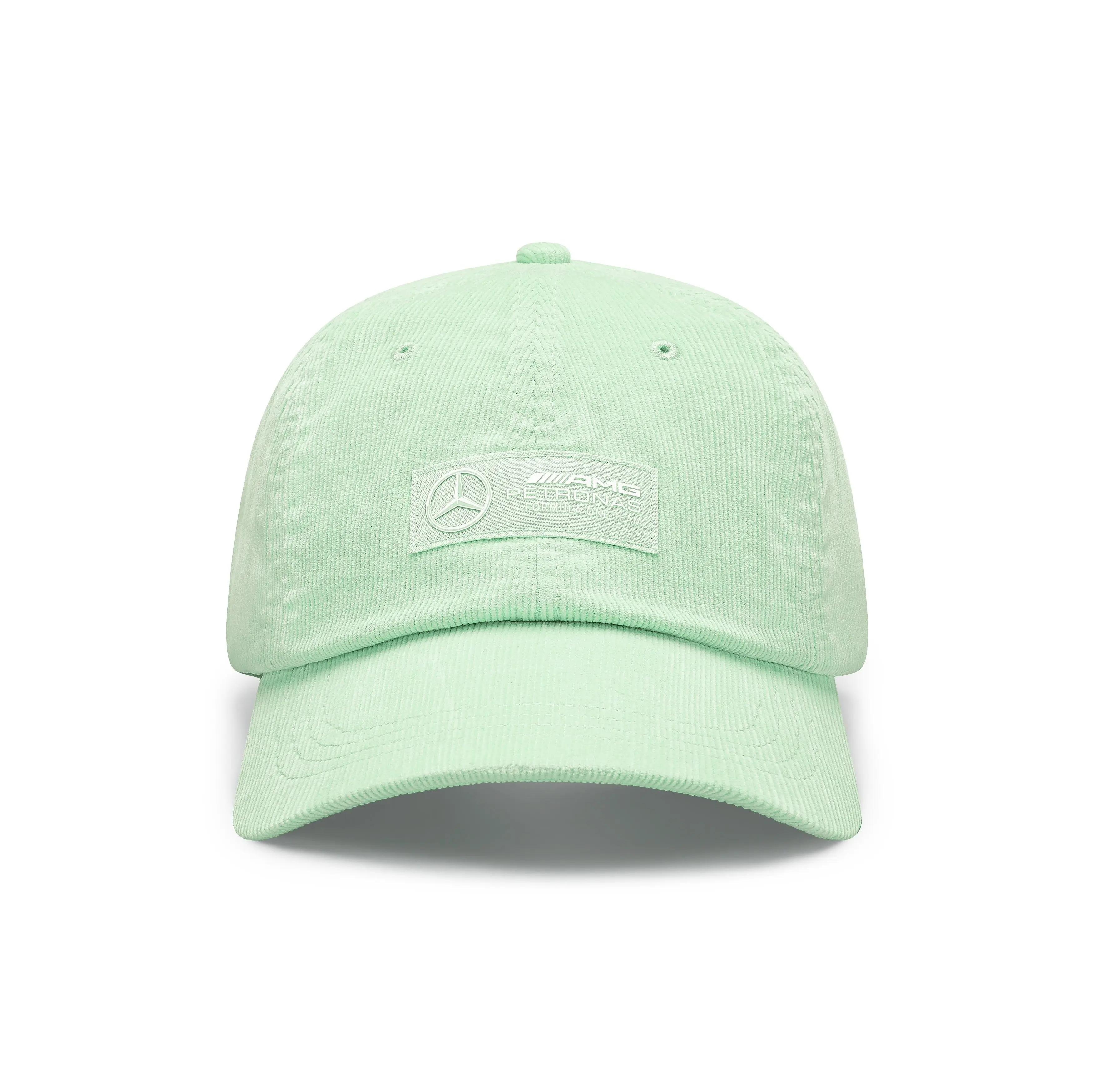 Mercedes AMG Petronas F1 Retro Cord Dad Baseball Hat - Mint  display picture 1