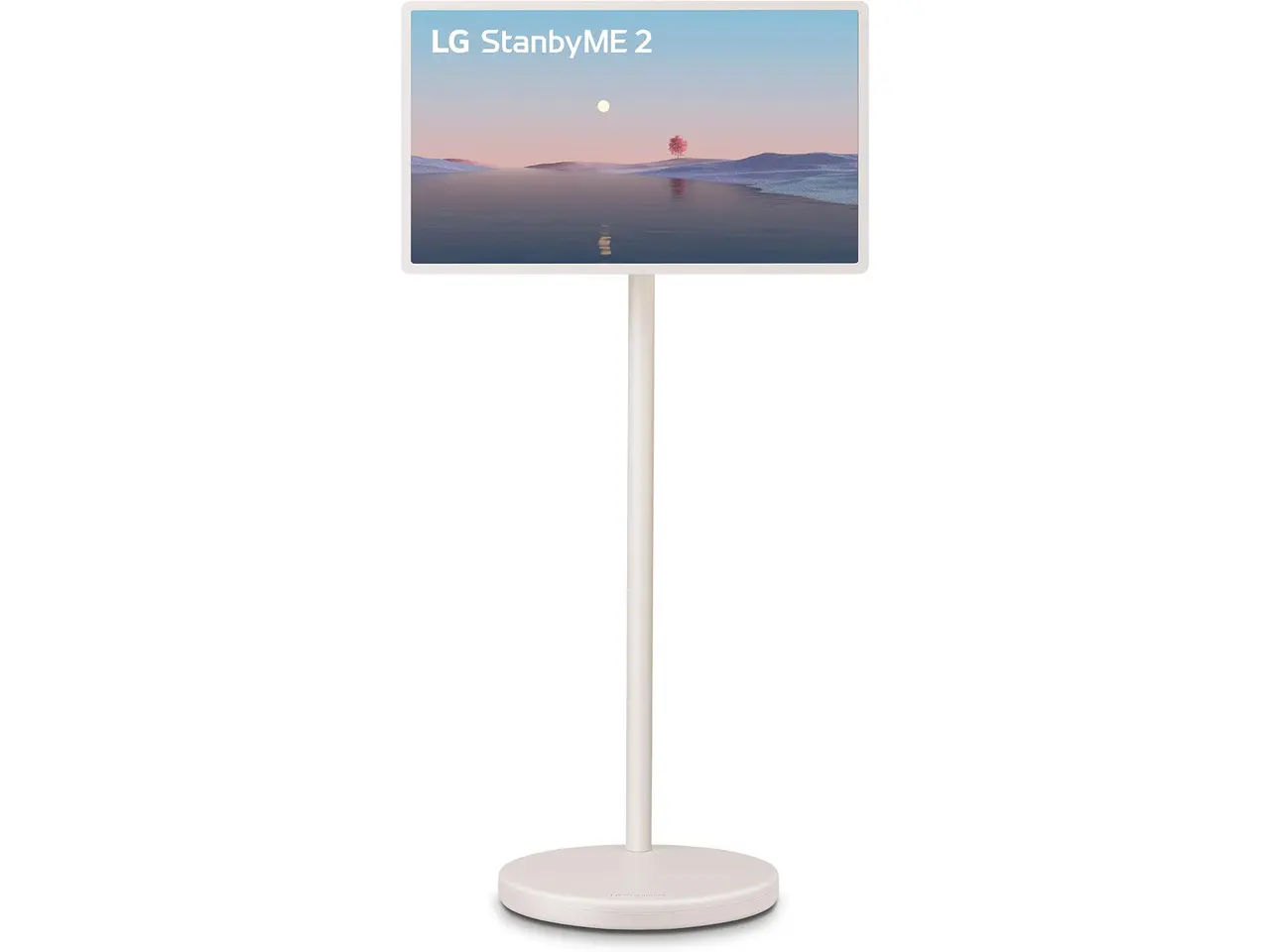 LG StanbyME 2 TV 27-Inch 4K Smart Touch Screen with 4hr Battery - 27LX6TYGA