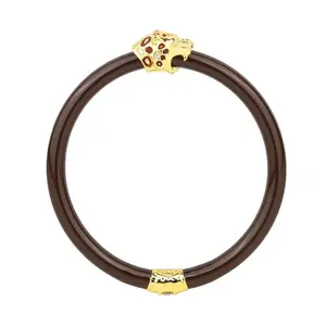 BuDhaGirl | Fauna Panther All Weather Bangle® (AWB®) - Chocolate