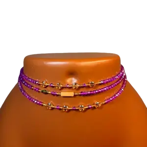 Auntie Ama’s Amethyst of Grace Crystal Waist Beads
