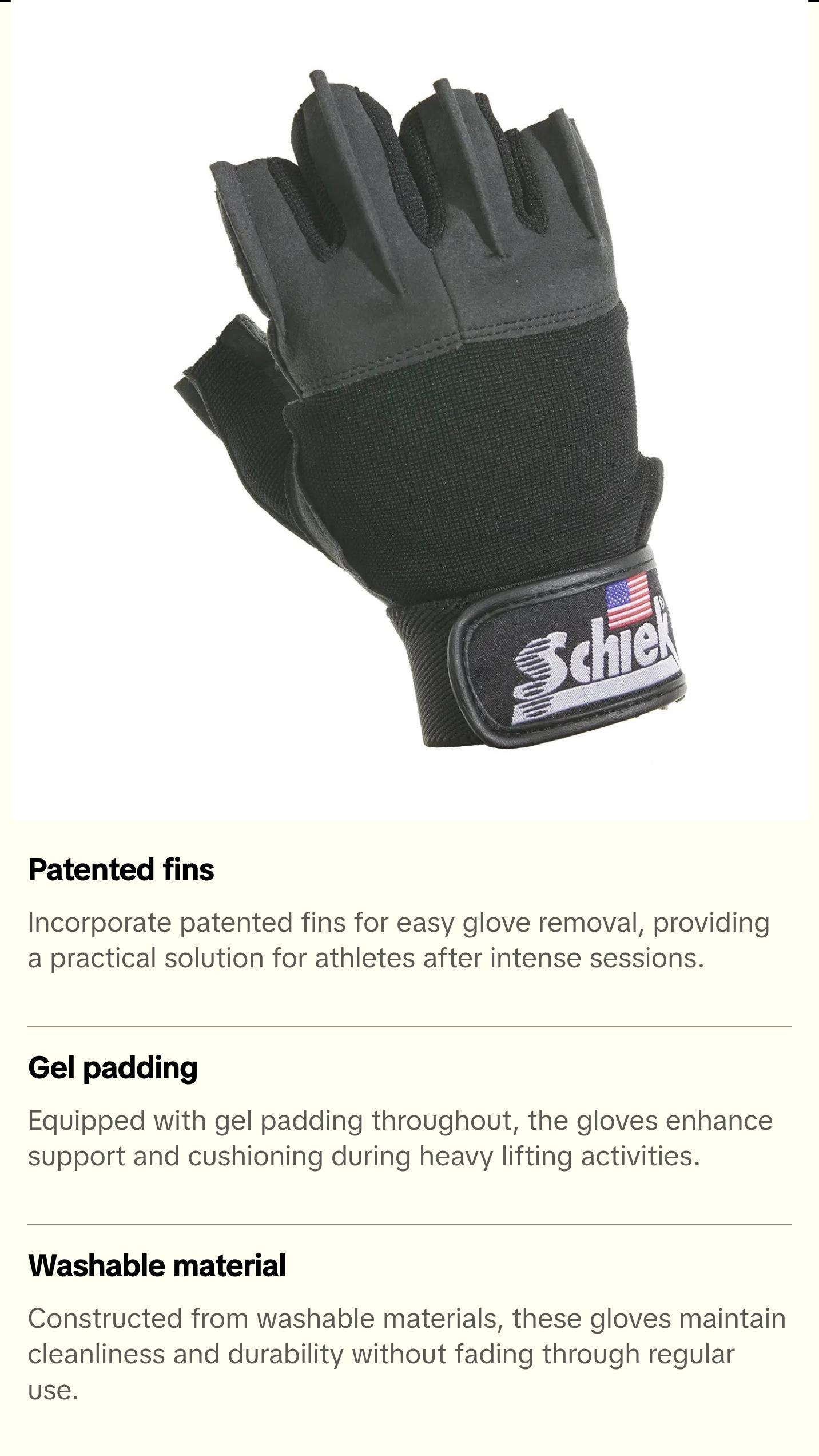 Model 520 Platinum Women's Lifting Gloves