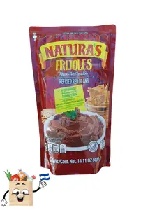 NATURAS FRIJOL ROJO REFRITOS - REFRIED RED BEANS