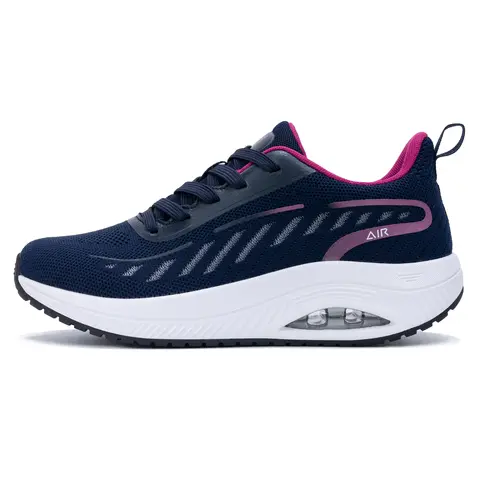 AOV Women's Arch Support Air Sneakers - Closed Toe, Slightly Wider, Breathable Athletic Lightweight Footwear, All-Day Casual Trainers for Gym Training & Outdoor Walks