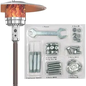 Bolt & Nut Hardware Kit Replacement Parts for Assembling Patio Propane Outdoor Heater