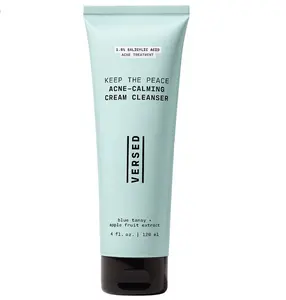 Versed Keep the Peace Acne-Clearing Cream Cleanser for Adult with Acne Prone and Oily Skin