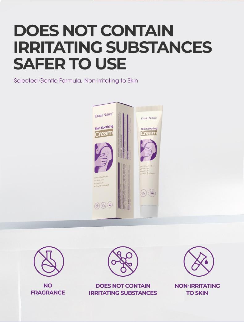 Skin Soothing Cream 20g/Tube, Gentle Relief for Itchy, Red & Flaky Skin, Daily Body Care Essential Skin Soothing Cream 20g/Tube, Gentle Relief for Itchy, Red & Flaky Skin, Daily Body Care Essential