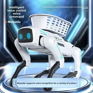 ONLY SELL 1PC, Smart Bionic Robot Dog for Kids, New Electric Remote Control Toy, Ai Phone Programming, Boy's Birthday Gift, Single Pack