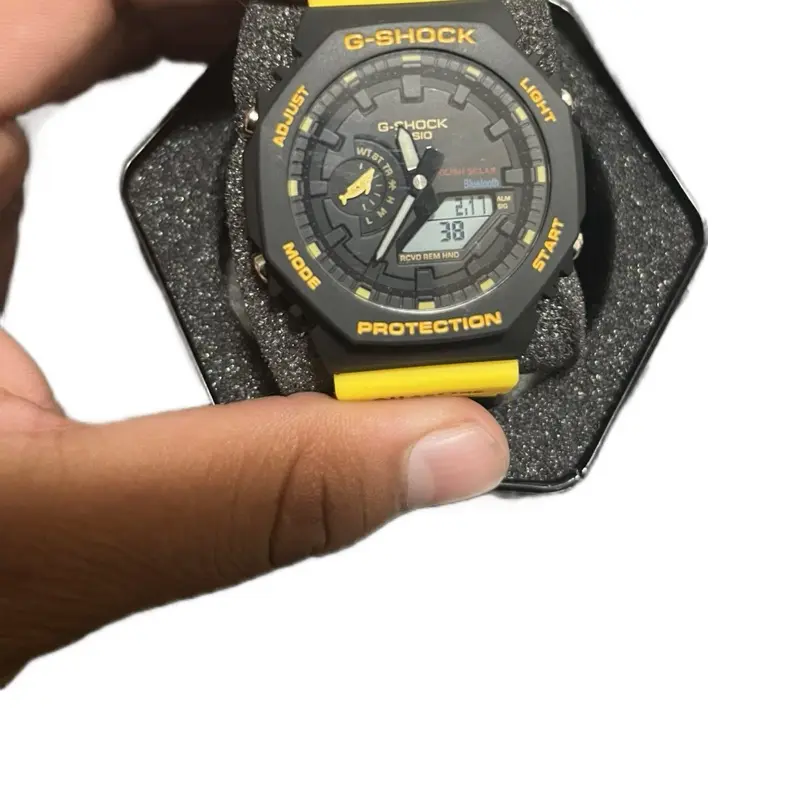 G-shock Unisex Casual Wristwatch, Fashionable Quartz Watches with Alarm, Stylish Fashion Accessory