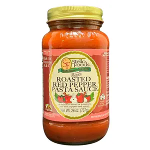 Stello Foods - Rosie's Roasted Red Pepper Spaghetti Sauce 25 oz manicotti
