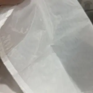 Nylon Food Filter Bag with Drawstring, 1 Count Reusable Vegetable Juice Filter Bag, Tea, Coffee and Yogurt Filter, Tea Infuser, Kitchen Utensils & Gadgets