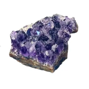 Amethyst Cluster Natural Purple Crystal Healing Stone for Spiritual Protection & Feng Shui Home Decor