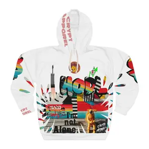 Urban Jungle Crypto Hoodie | Colorful Street Art Crypt Apparel Design