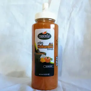 Zaaschila Homestyle Habanero Salsa Extra Hot 9.35 Oz. Bottle