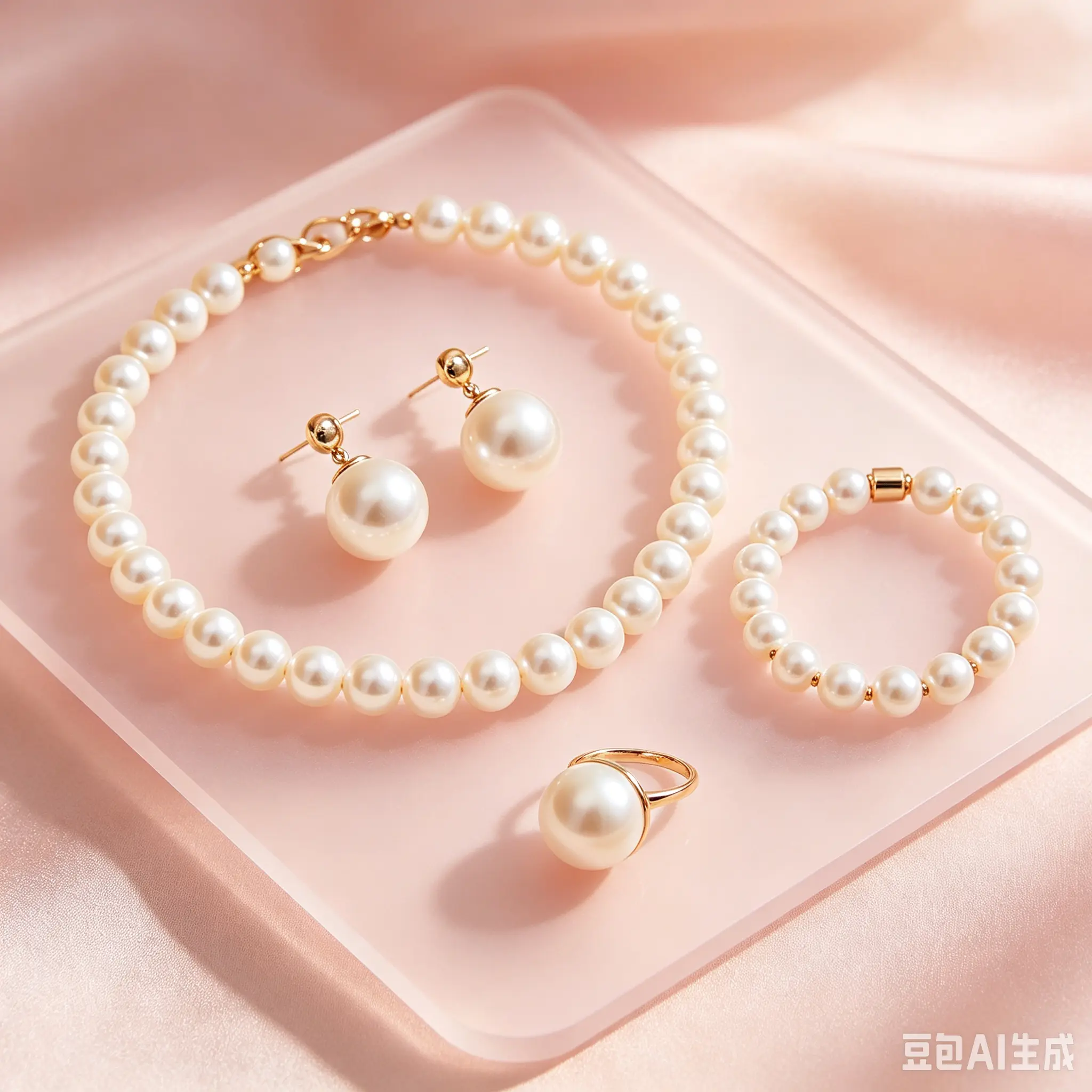 Pearl Jewelry Set