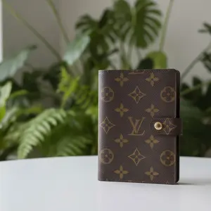 Pre-owned Louis Vuitton Canvas Small Leather Goods Monogram Agenda