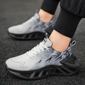 Women's shoes Solid color sports shoes, non-slip and shockproof blade fitness trainer shoes, women's shoes