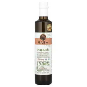 Gaea Organic Extra Virgin Olive Oil, 16.9 fl oz (500 ml)