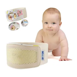 Adjustable Umbilical Hernia Belt Infant Belly Wrap Abdominal Binder for Newborn Kids Children, Navel Support 15-20 inch