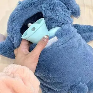 Cartoon plush water hand warmer gift thick new cute
