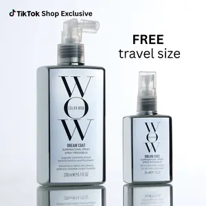 [NEW] Color Wow Dream Coat Anti-Frizz Treatment - Full Size Treatment and FREE Mini Treatment - Heat Protectant for Smooth Hair