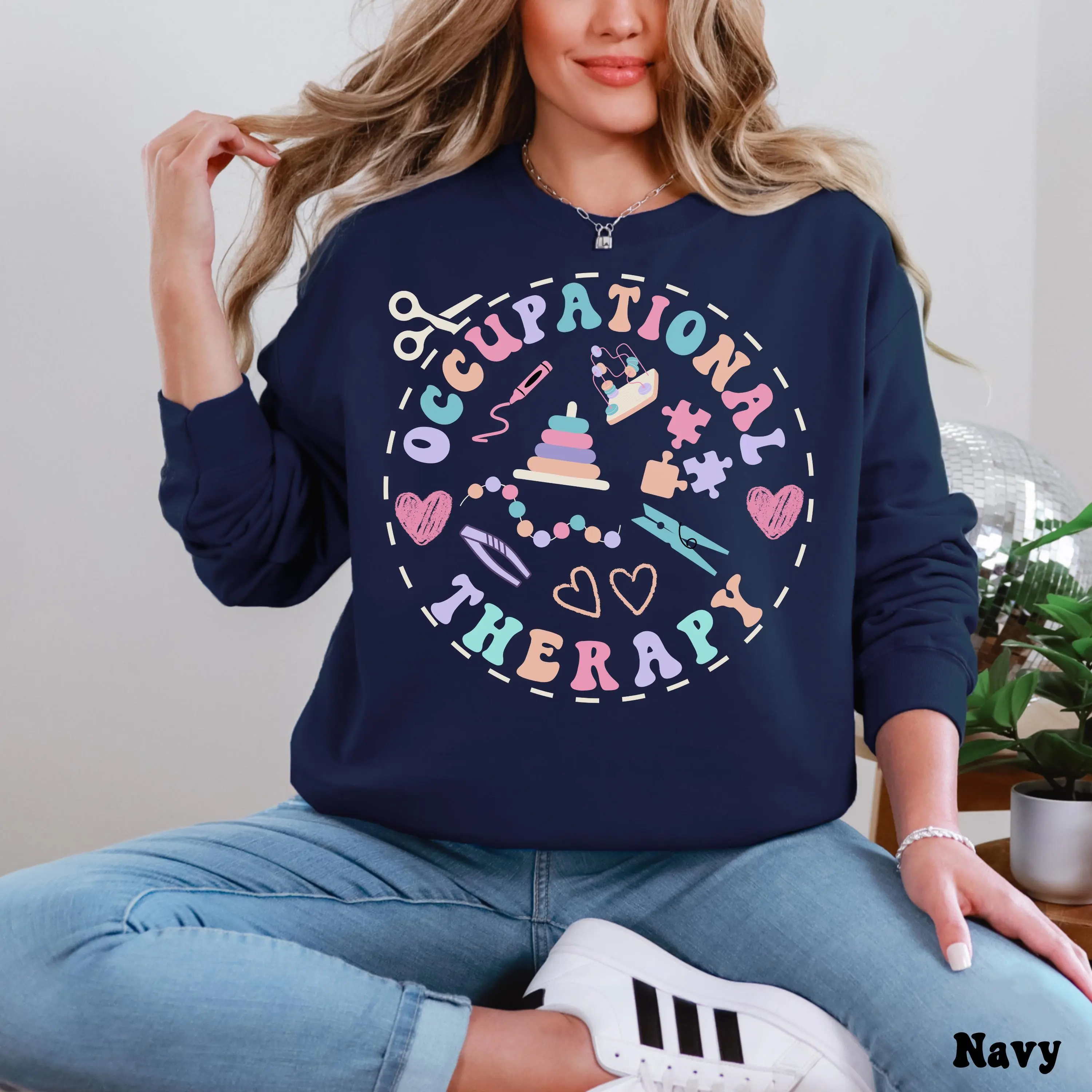 Occupational therapy T-SHIRT /  Sweatshirt,occupational therapy Shirt ,occupational therapist , OT shirt Unisex Womenswear