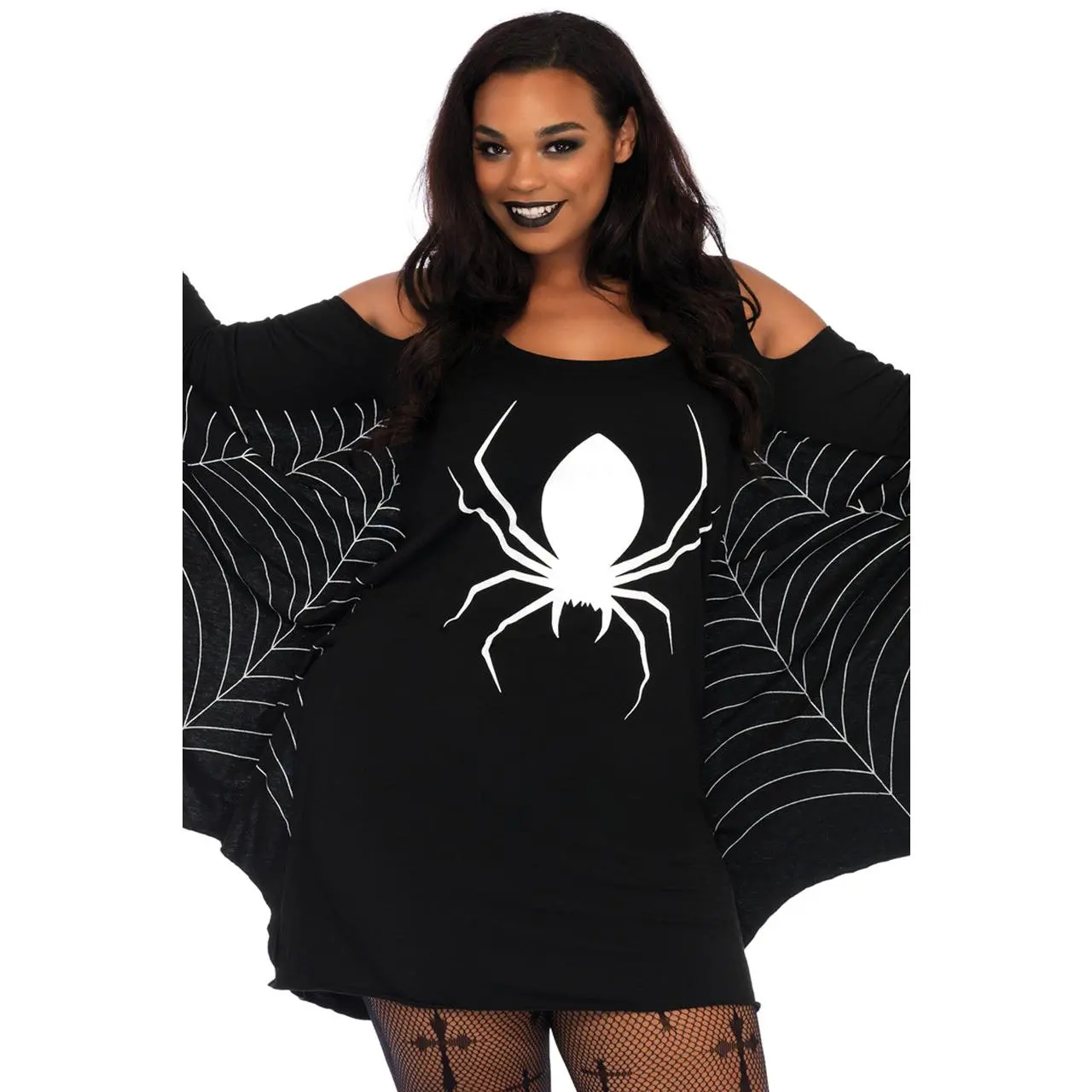 Plus Size Spider Girl Tank Dress