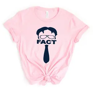 Fact Shirt | The Office Lover | Dwight Schrute Fact Tshirt | Schrute Funny Shirt | Womens Clothing | The Office Fan | Unisex Ladies Tee O