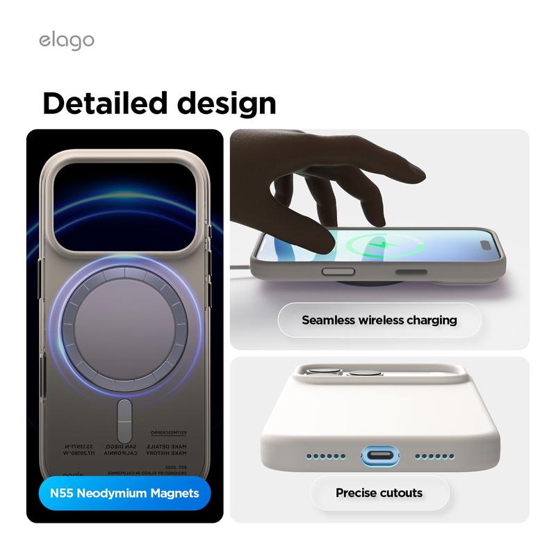 elago Magnetic Silicone Case for iPhone 17 Pro Max elago Magnetic Silicone Case for iPhone 17 Pro Max