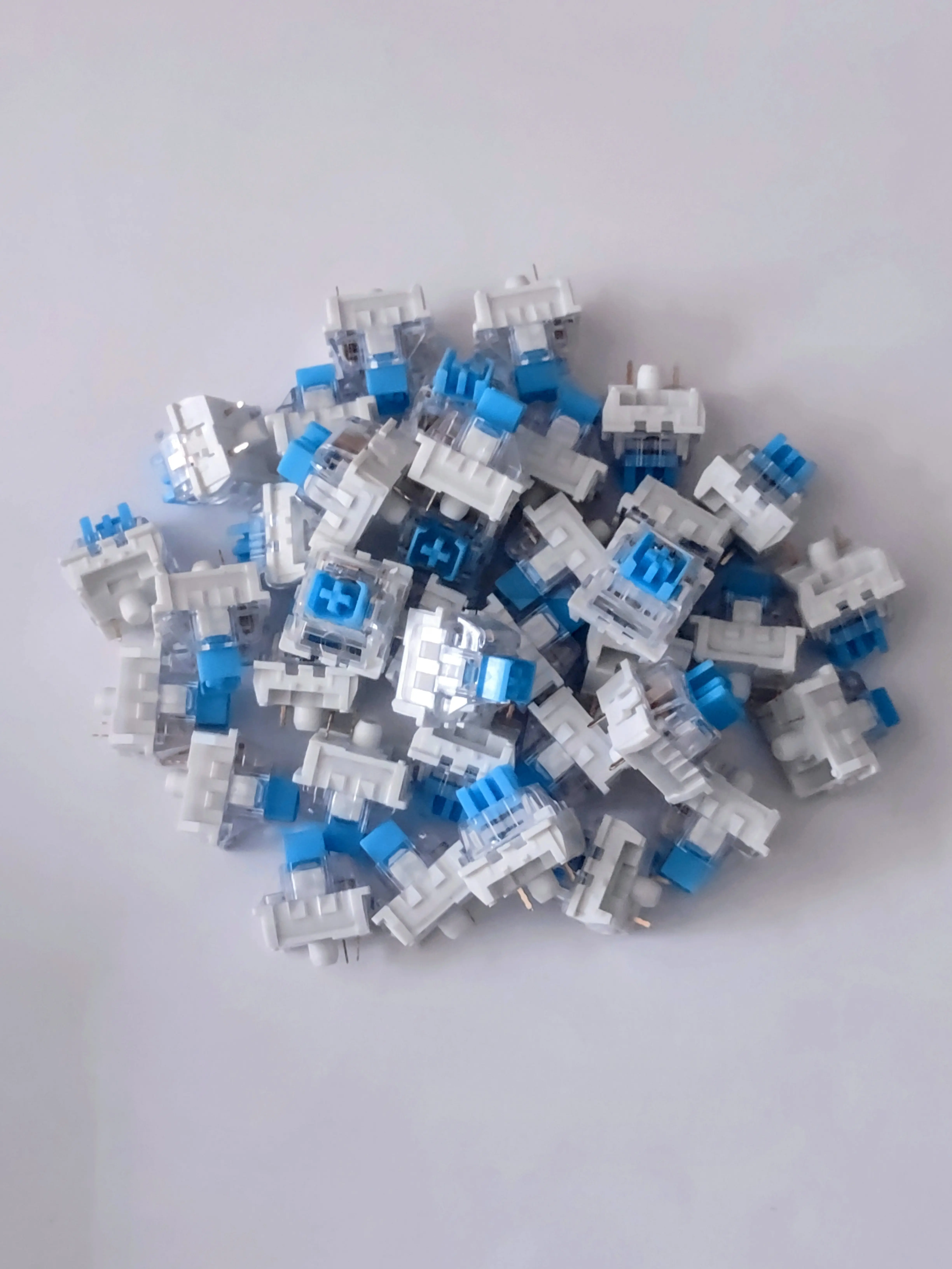 Blue Mechanical Keyboard Switches for 3D Printed Fidgets & Toys (50/100 Pcs)