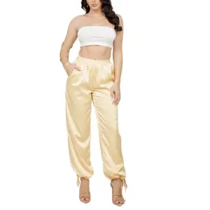 Doris Pants-95% Polyester 5% Spandex Women's Bottoms High-Waist Comfortable Fit Fashionable Women's Wear - Womenswear