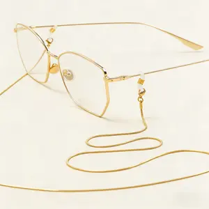 Minimal Gold Eyeglass Chain | Lightweight Unisex Glasses & Sunglasses Chain