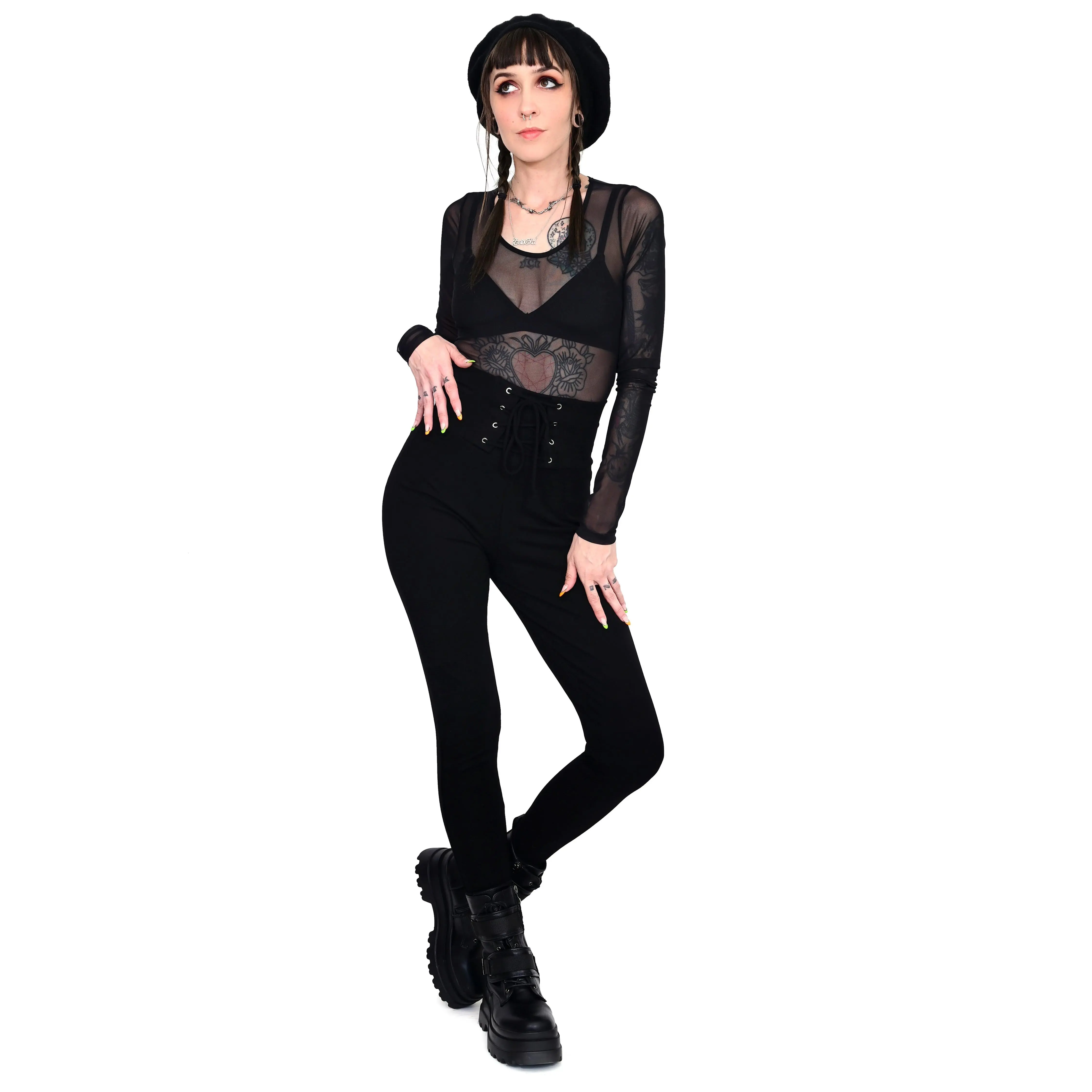 Lace Up Leggings - Restocking soon! Sign up for notifications!