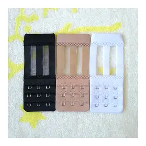 New 3Pcs/set 3 Hook Bra Extender Women's Elastic Bra Extension Strap Hook Clip Expander Adjustable Buckle Intimates Accessories