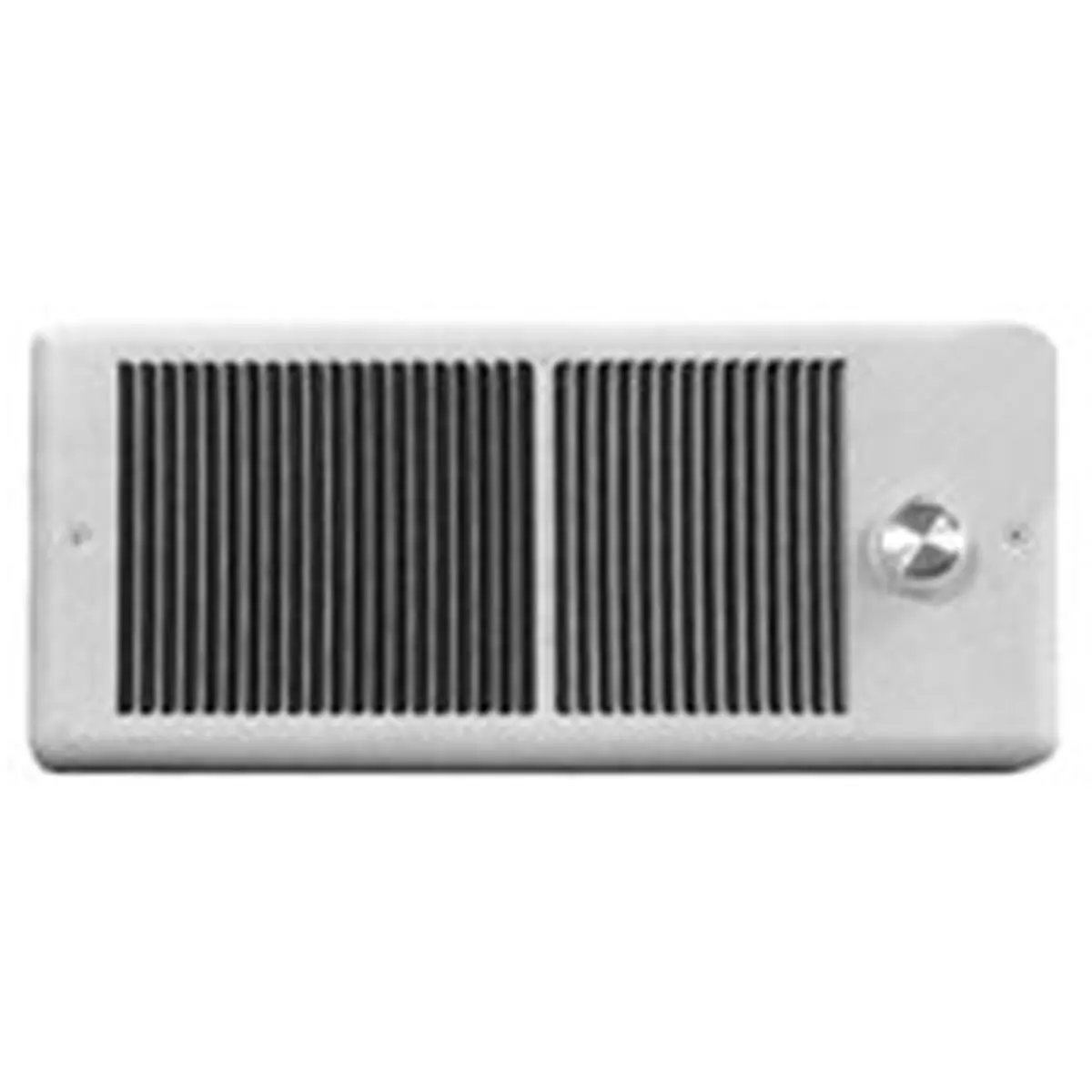 212 MAIN TPI Corp E4315TRPW Wall-Mounted Compact Metal Finned Tube Fan-Heated Bath Heater, 120V, 1500W Household Wall Heater for Bathroom