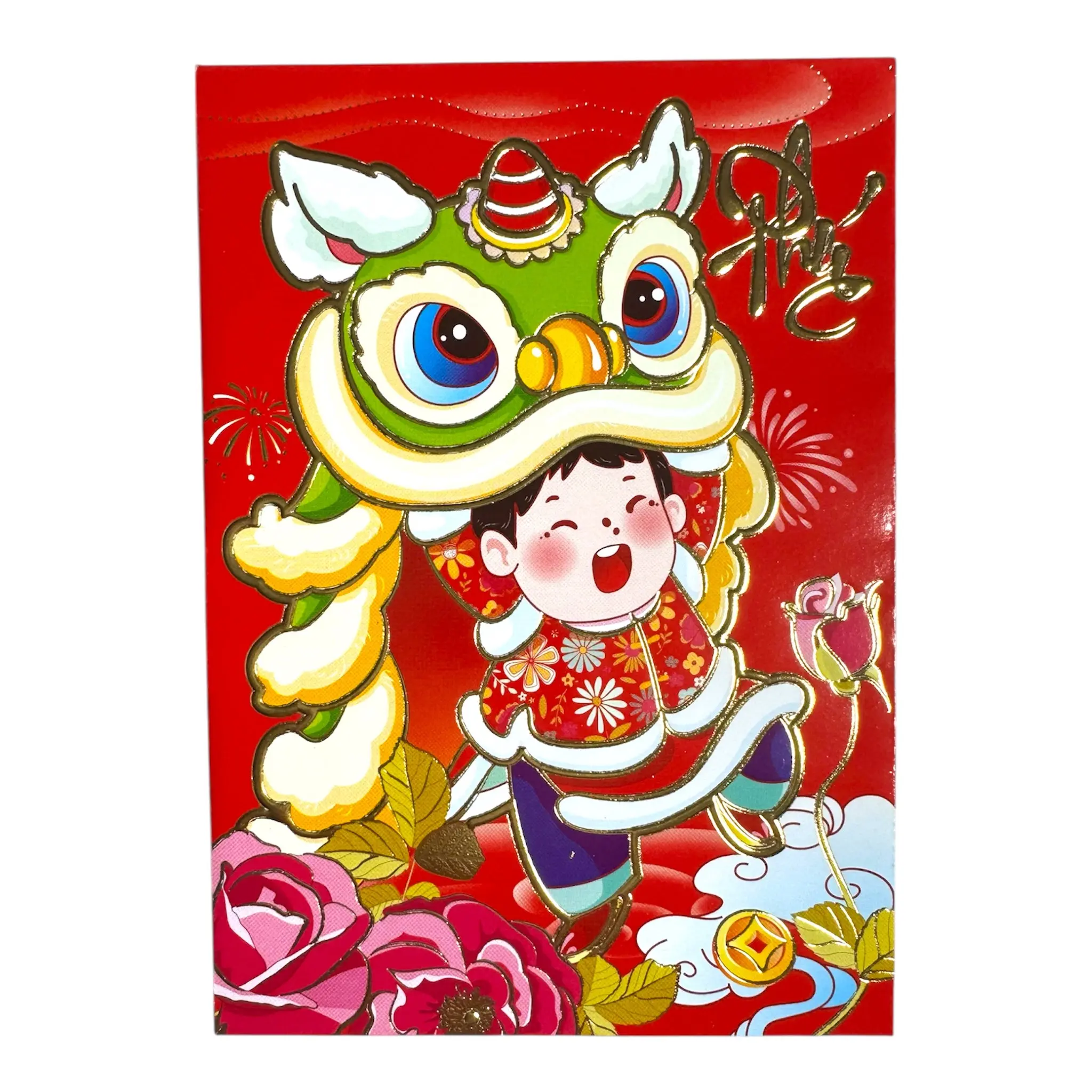Red Envelopes (Lucky Money)/Bao Li Xi Tet (Phuc) - Set 6pcs