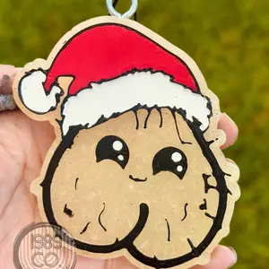 Balls deep in Christmas Car Freshie - Refreshing Aroma for Your Car