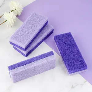 4PCS Foot Exfoliating Pumice Sponge, Double-Sided Foot File, Dead Skin Remover for Soft Smooth Feet