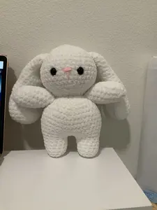 white bunny