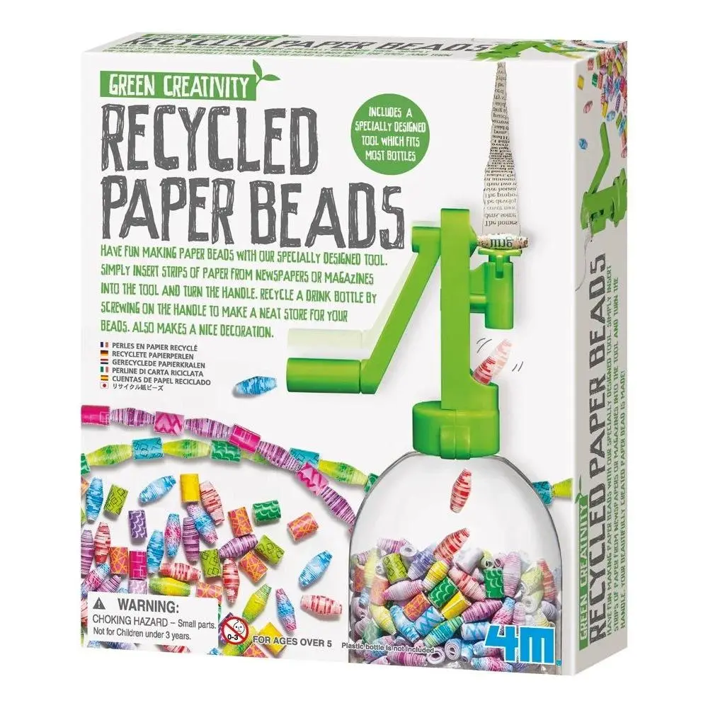 4M Recycled Paper Beads DIY Kit 4M Recycled Paper Beads DIY Kit